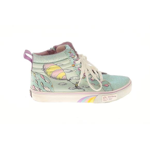 Skechers Dr Seuss Oh the Places You’ll Go Hi Top Sneakers - Picture 1 of 2